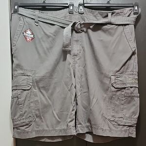 UNIONBAY Gray Cargo Shorts for Men